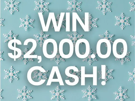 Win $2,000 In The Sweepon $2,000 Cash Giveaway