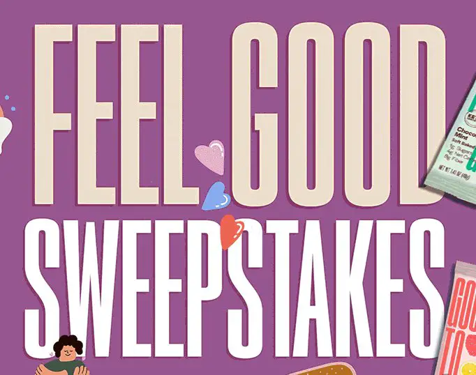 Win $2,500 Cash In The Good To Go Feel Good Sweepstakes