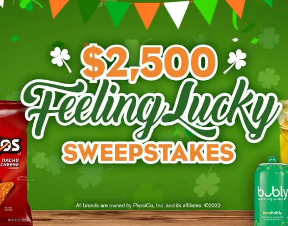 Win $2,500 In The Tasty Rewards Feeling Lucky Sweepstakes