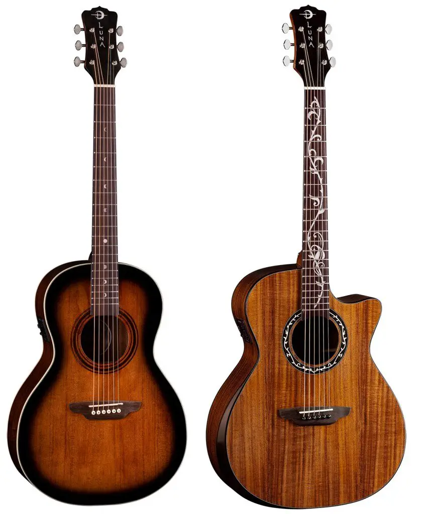 Win 2 Acoustic Guitars In The AcousticGuitar.com Luna Guitars Giveaway