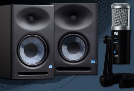 Win 2 Studio Monitors And 1 USB Microphone In The Presonus Studio Gear Giveaway