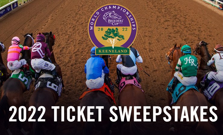 Win 2 Tickets To The 2022 Breeders' Cup World Championship