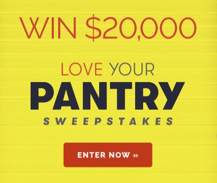 Win $20,000 and Love Your Pantry