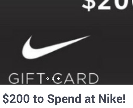Win $200 to Spend at Nike