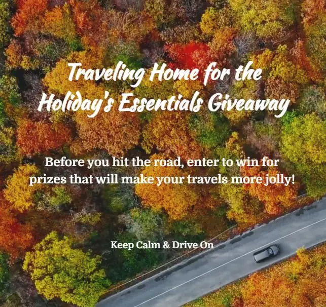 Win $2000 Worth Of Gift Cards And Products In The Journo Travel Traveling Home for the Holiday's Giveaway