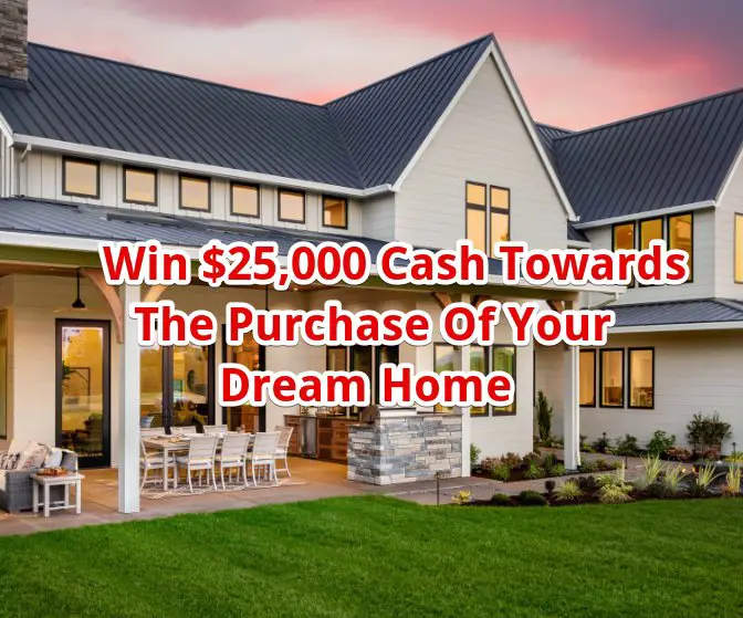 Win $25,000 Cash In The 2024 BHG DREAM HOME $25000 SWEEPSTAKES