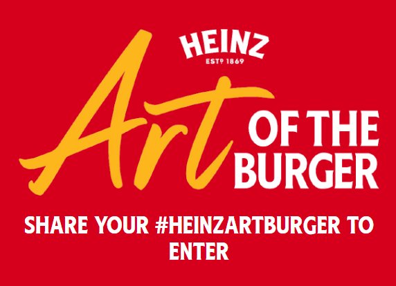 Win $25,000 In The Heinz Art Of The Burger Contest
