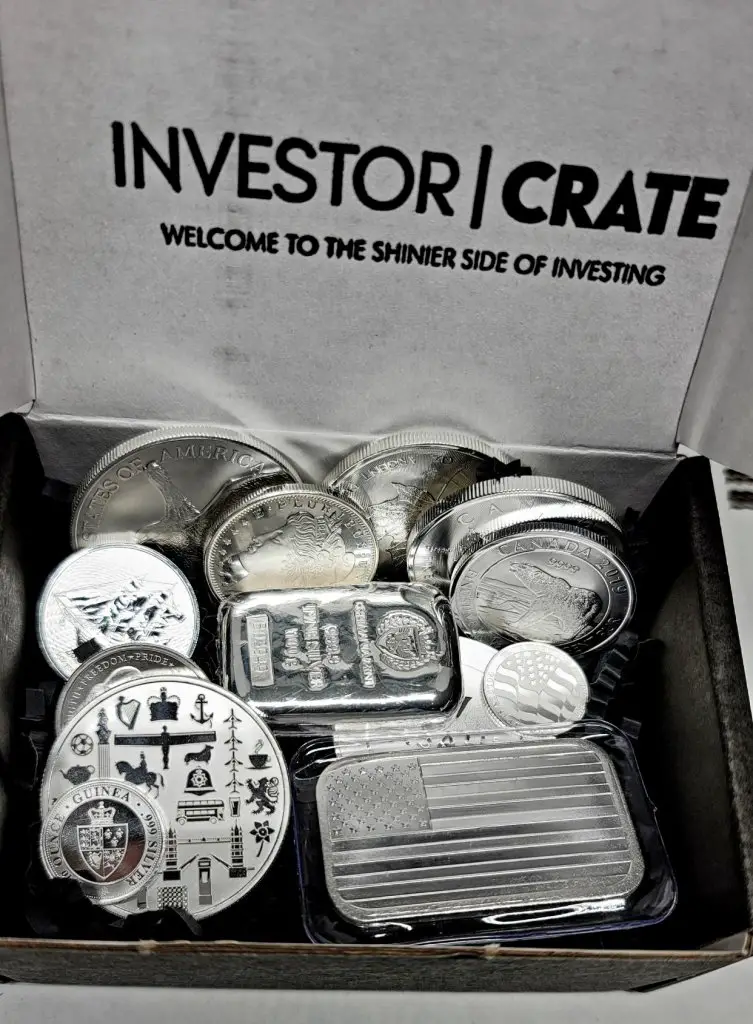 Win $250 Worth Of Silver In The Investor Crate Silver Bullion Giveaway