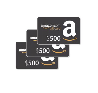 Win 3 $500 Amazon gift cards