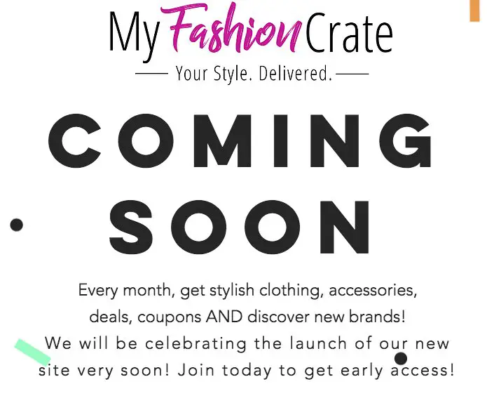 Win 3 Months My Fashion Crate!
