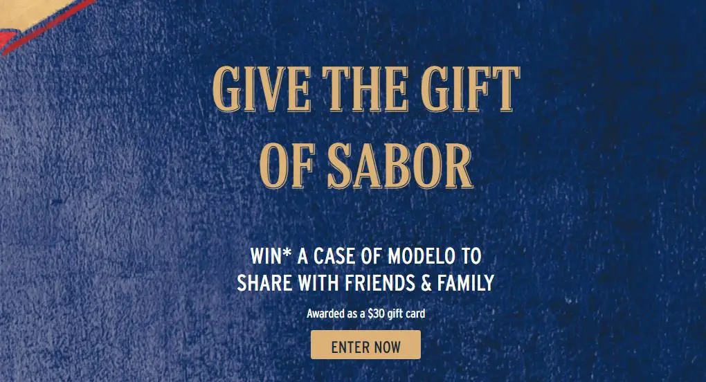 Win $30 Gift Cards In The Modelo Holiday Instant Win Game And Sweepstakes