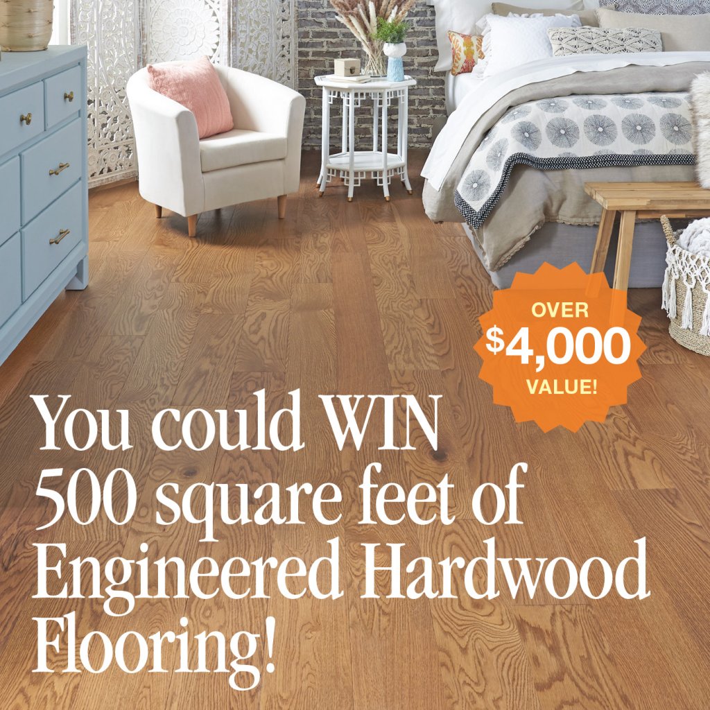 Win $4,000 Worth Of Hardwood Flooring
