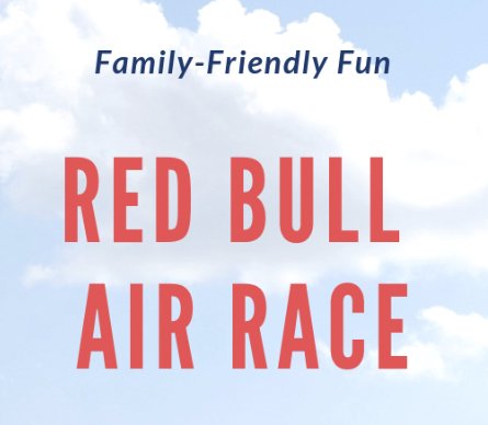 Win 4 Tickets to Red Bull Air Race World Championship