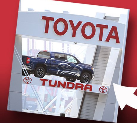 Win a $41,869 Toyota Seahawks Tundra!