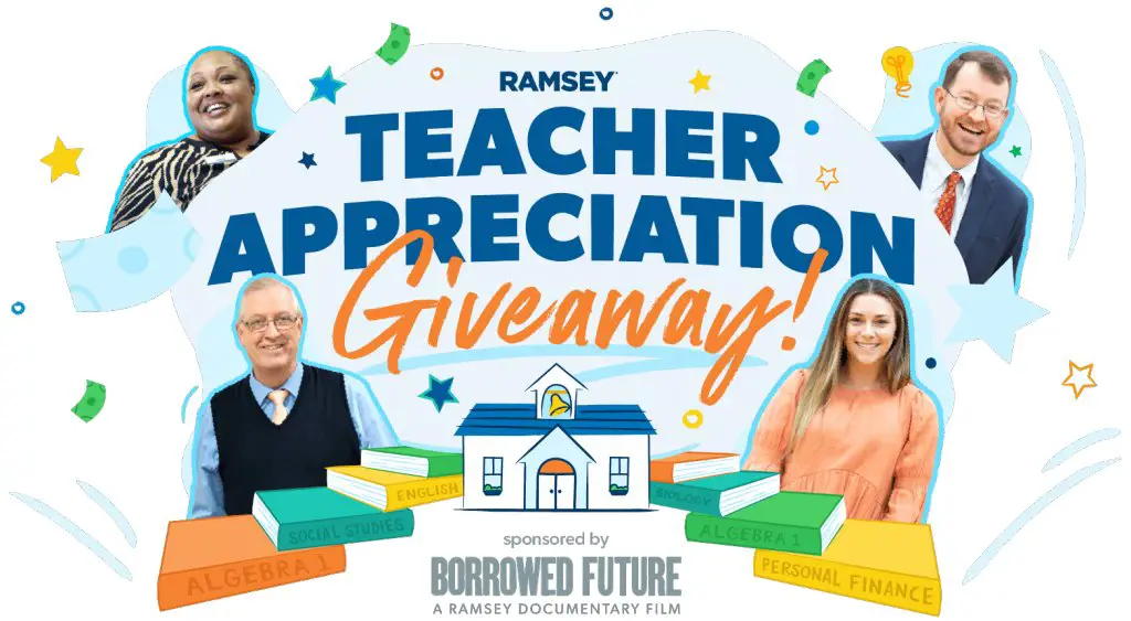 Win $5,000 In The Ramsey Teacher Appreciation Giveaway