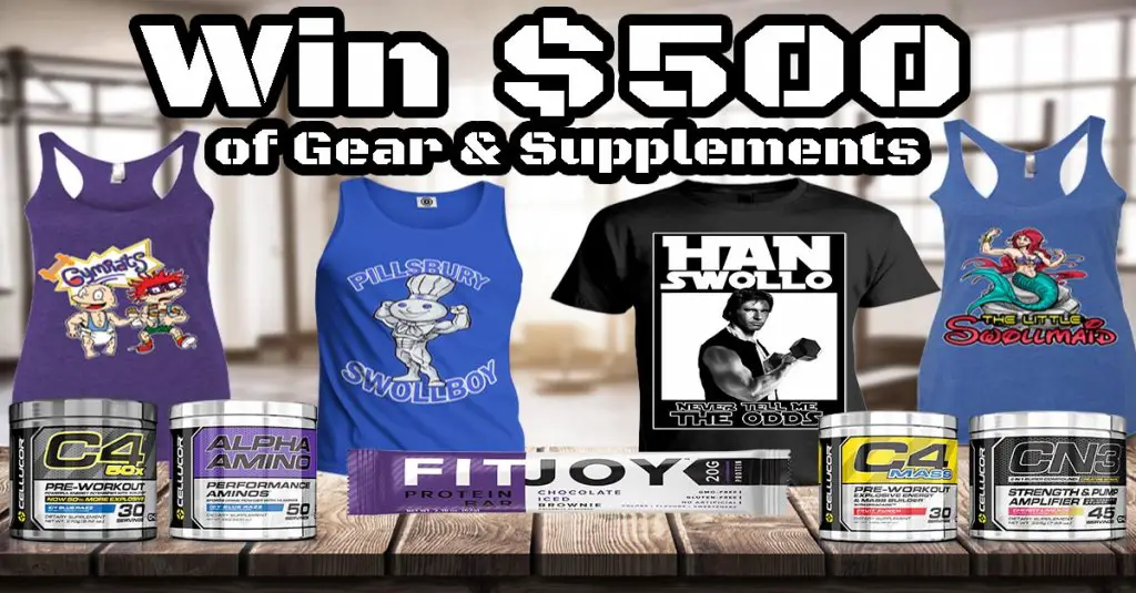 Win $500 in Apparel & Supplements
