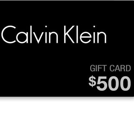 Win a $500 Calvin Klein Gift Card