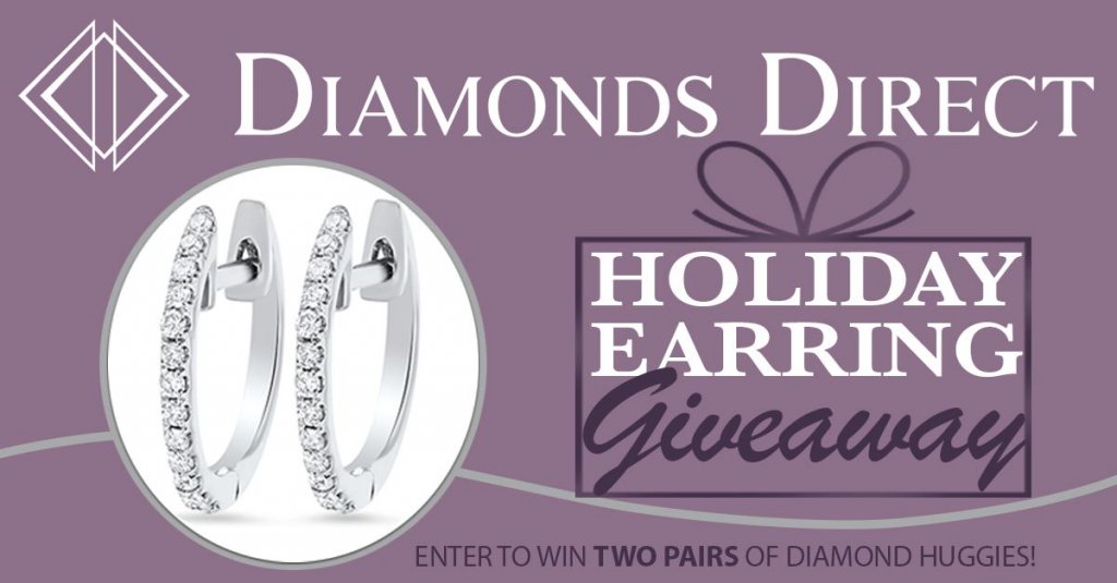 Win $500 Diamond Earrings In The Diamonds Direct Holiday Earrings Giveaway