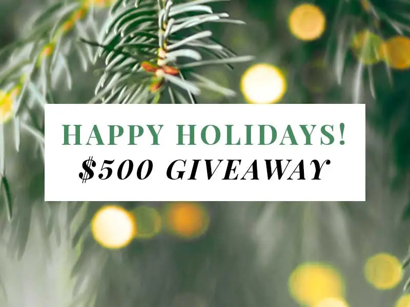 Win $500 DrJays Store Credits In The Happy Holidays Giveaway