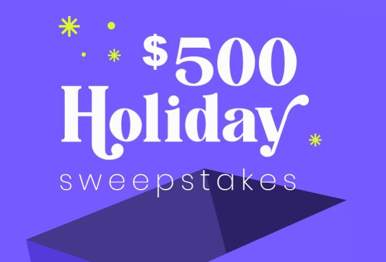 Win $500 In The Figure Pay $500 Holiday Sweepstakes