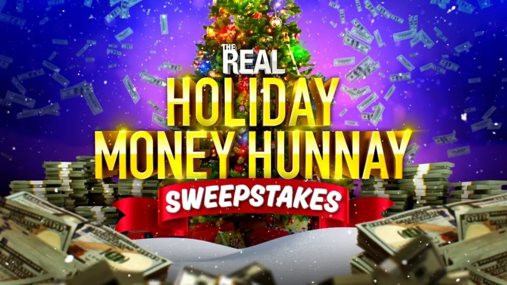 Win $500 In The Real Holiday Money Hunnay Sweepstakes