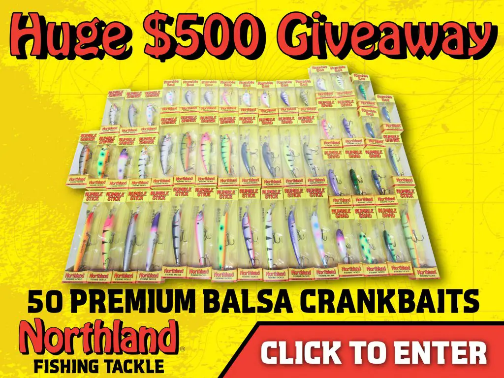 Win $500 Worth Of Fishing Tackle