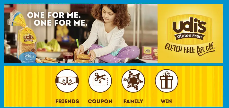 WIN $500 worth of Udi’s Gluten Free products!