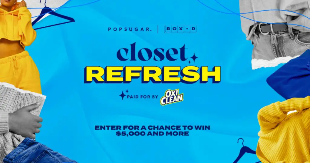 Win $5000 And More From The Closet Refresh BOX’D Sweepstakes