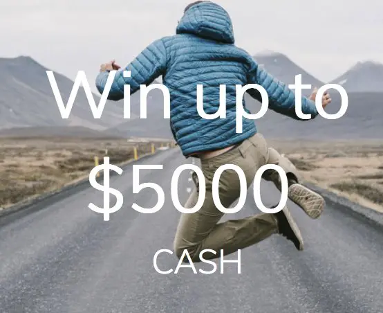 Win $5,000 Cash Sweepstakes