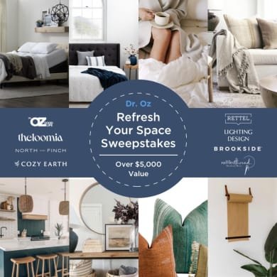 Win $5000 Worth Of Products In The Refresh Your Space Sweepstakes