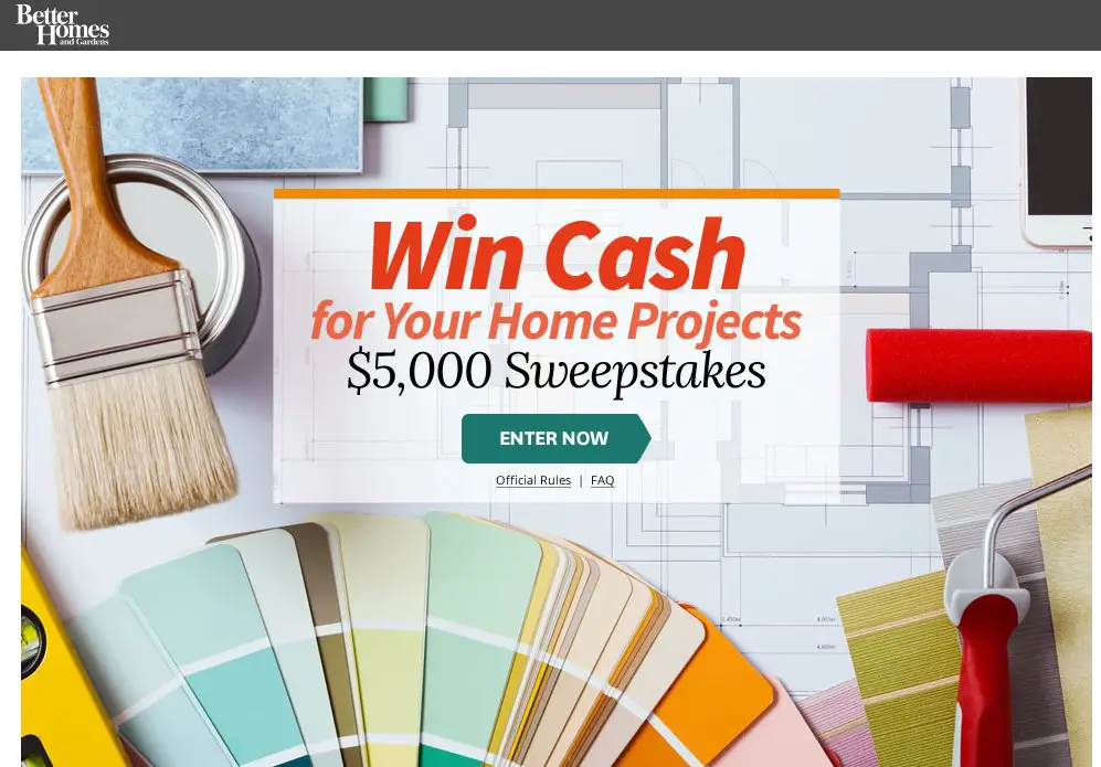 Win $5,000 for your HOME Remodeling!