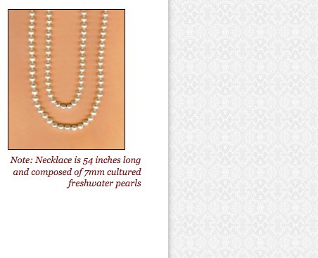 Win this 54" Strand of Cultured Freshwater Pearls!