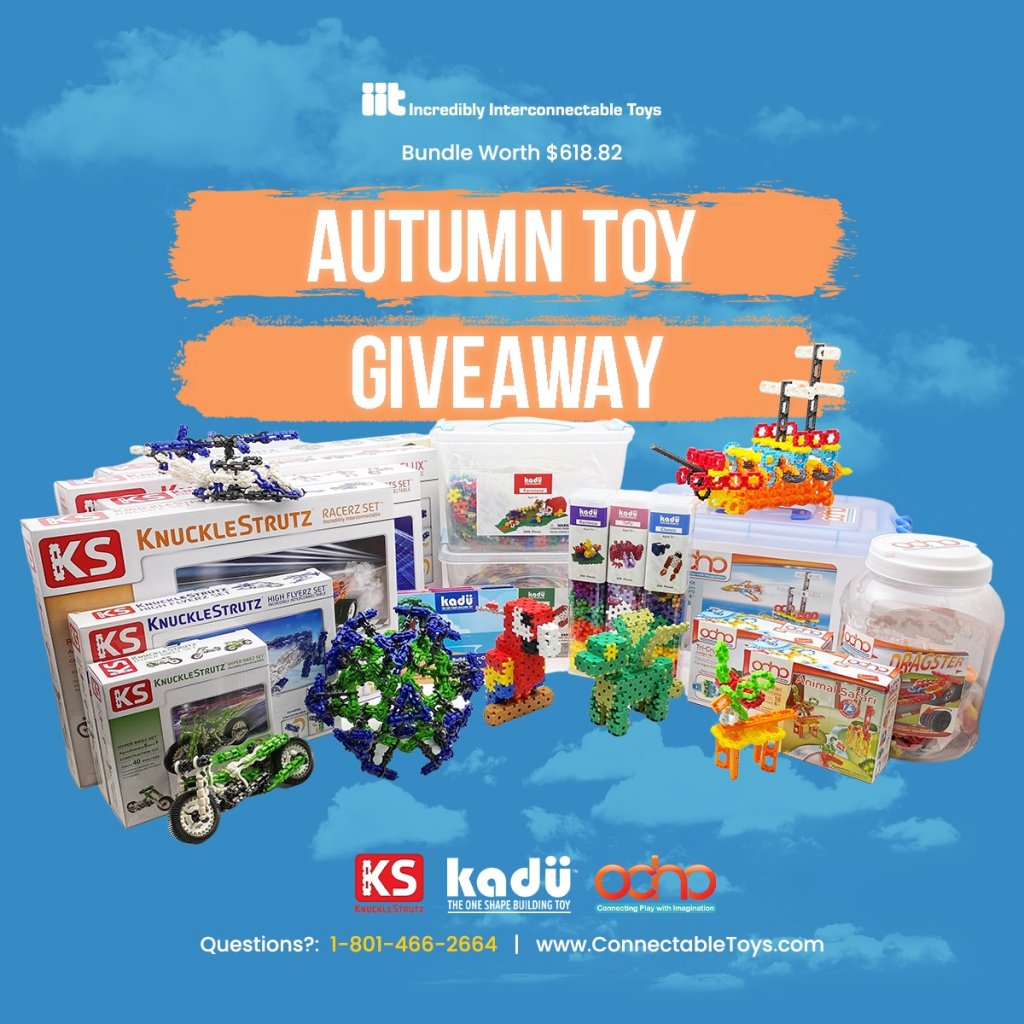 Win $618 Worth Of Toys In The Connectable Toys Autumn Toys Giveaway