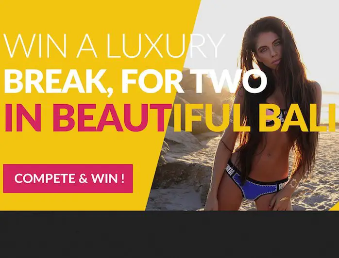Win a 7-day Luxurious Trip for 2 to Bali
