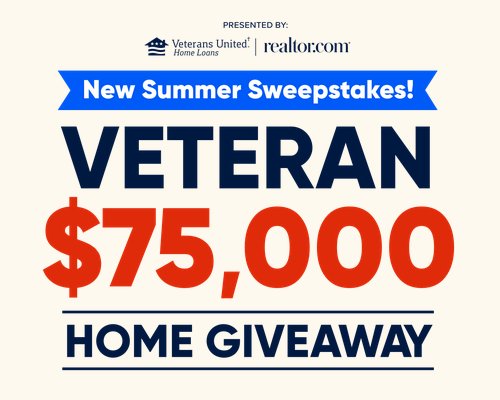 Win $75,000 In The Veterans United Home Loans & Realtor.com 2023 Home Field Advantage Sweepstakes