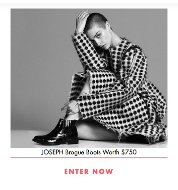 Win a $750 Pair of Joseph Boots!
