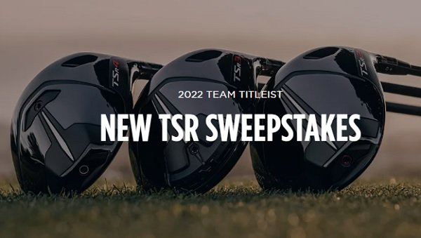 Win $975 Worth Of  Golf Gear In The Team Titleist TSR Sweepstakes