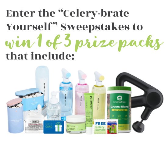 Win A $1,000 Prize Package In The Duda Farm Fresh Celery-Brate Yourself Sweepstakes