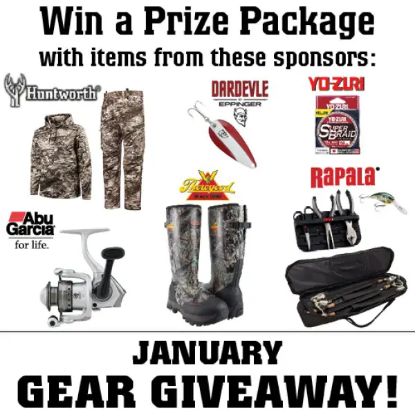 Win A $1,100 Outdoor Gear Package In The MidWest Outdoors January Gear Giveaway
