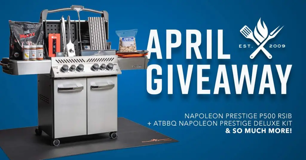 Win A $1,400 Gas Grill + Accessories In The ATBBQ.com Napoleon Prestige Giveaway