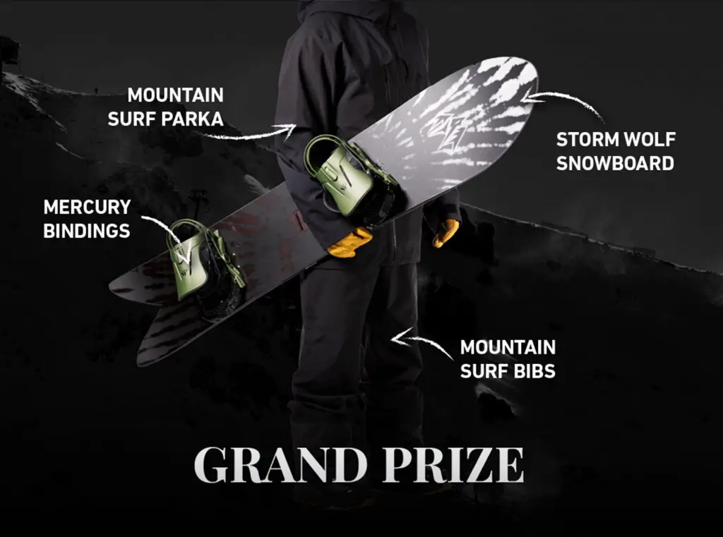 Win A $1,440 Snowboard Package In The Jones Snowboards Holiday Giveaway