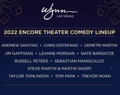 Win A $1,600 Trip To Las Vegas For A Wynn Las Vegas Comedy Getaway