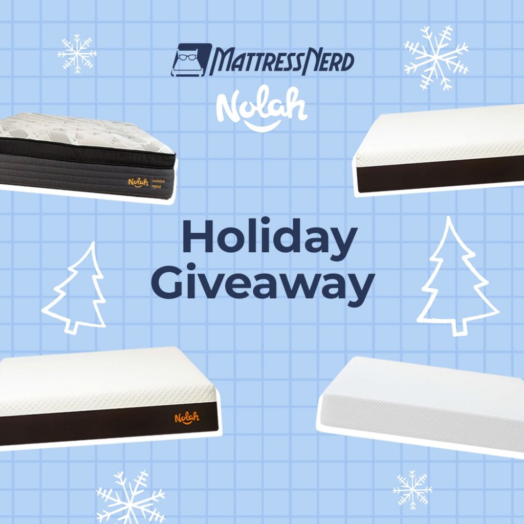 Win A $1,800 Mattress In The Mattress Nerd Holiday Giveaway