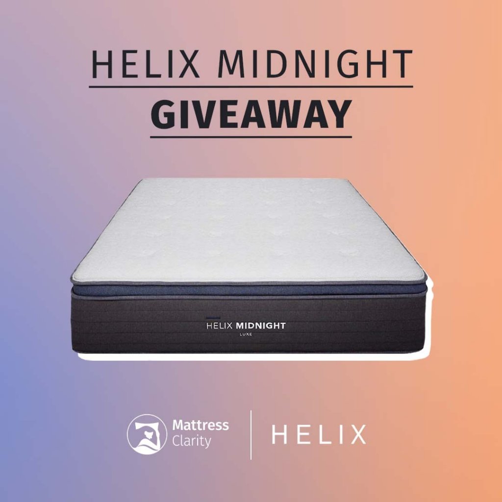 Win A 1,850 Helix Midnight Mattress