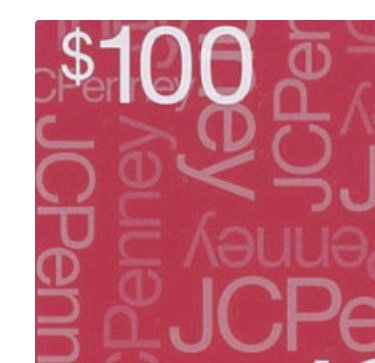 Win a $100.00 JC Penney Credit