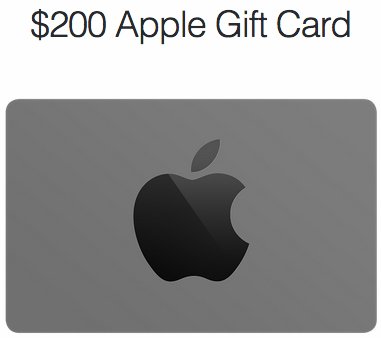 Win a $100 Apple Gift Card