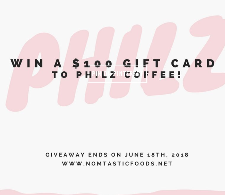 Win a $100 Gift Card to Philz Coffee!