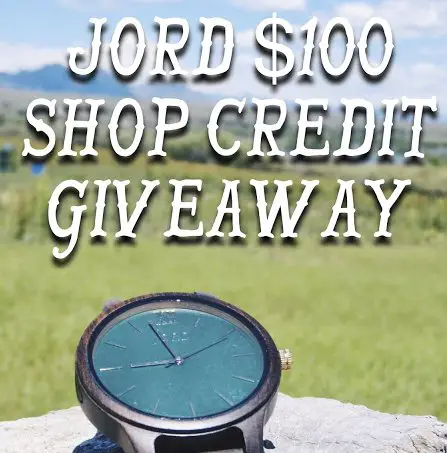 Win a $100 Jord Watch
