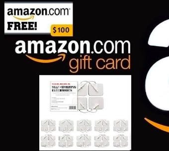 Win a $100 Amazon Gift Card and Santamedical Electrode Pads