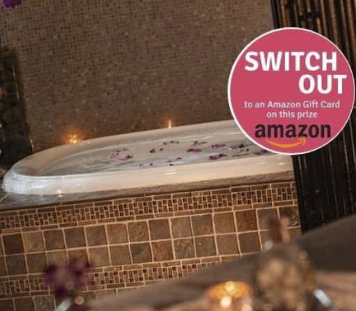 Win a $100 Spa Finder or Amazon Gift Card